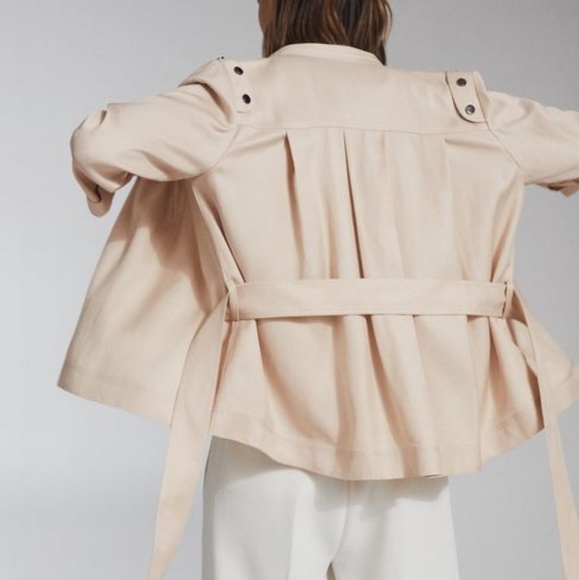 NWT REISS | $330 Olivia Utility Shirt Jacket - Picture 5 of 9